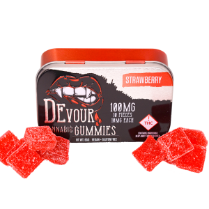 Devour Strawberry Thc Gummies