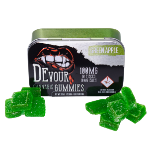 Green Apple – Devour Cannabis Gummies