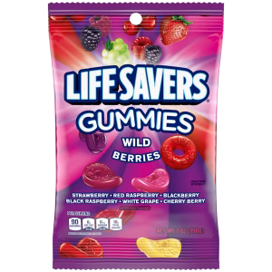 LIFE SAVERS Wild Berries Gummies Bag, 7 oz