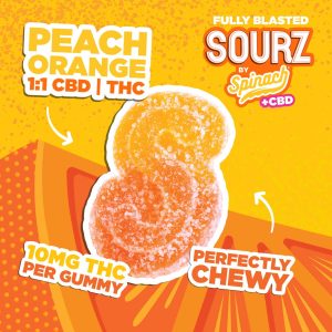PEACH ORANGE 1-1 CBD | THC