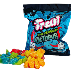 Trolli Sour Octopus 600mg – Trolli Sour Medicated Octopus